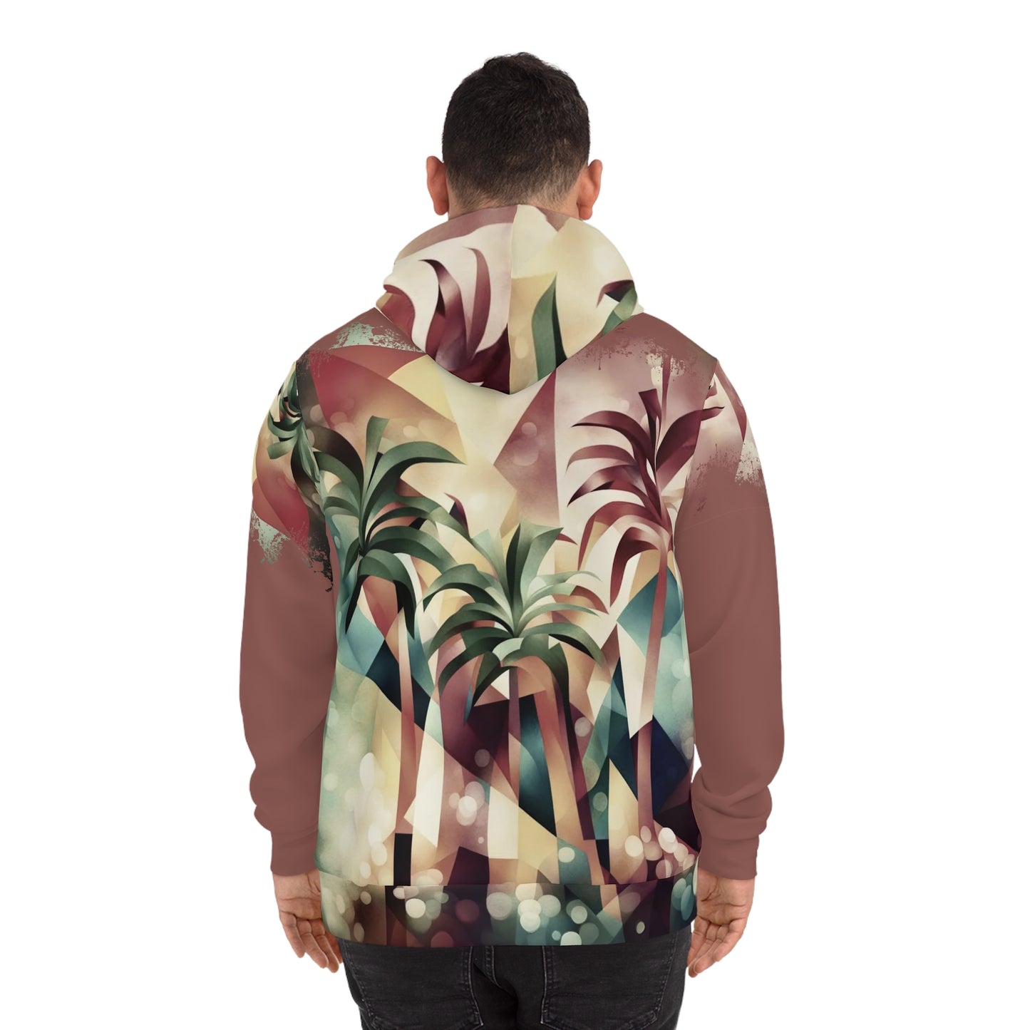 Tropic Chroma | Cubism Palm Tree Tropical Hoodie