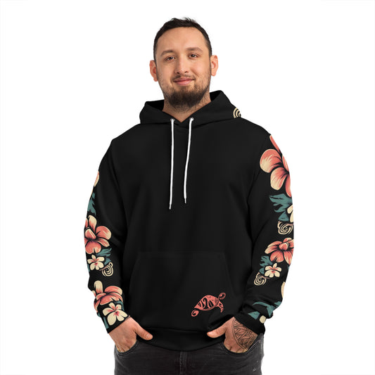 Tropical Tiki Blossoms - Paradise Pullovers - Full-Back Design